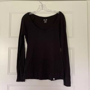 Oakley Long Sleeve  Tshirt Womens Small Black